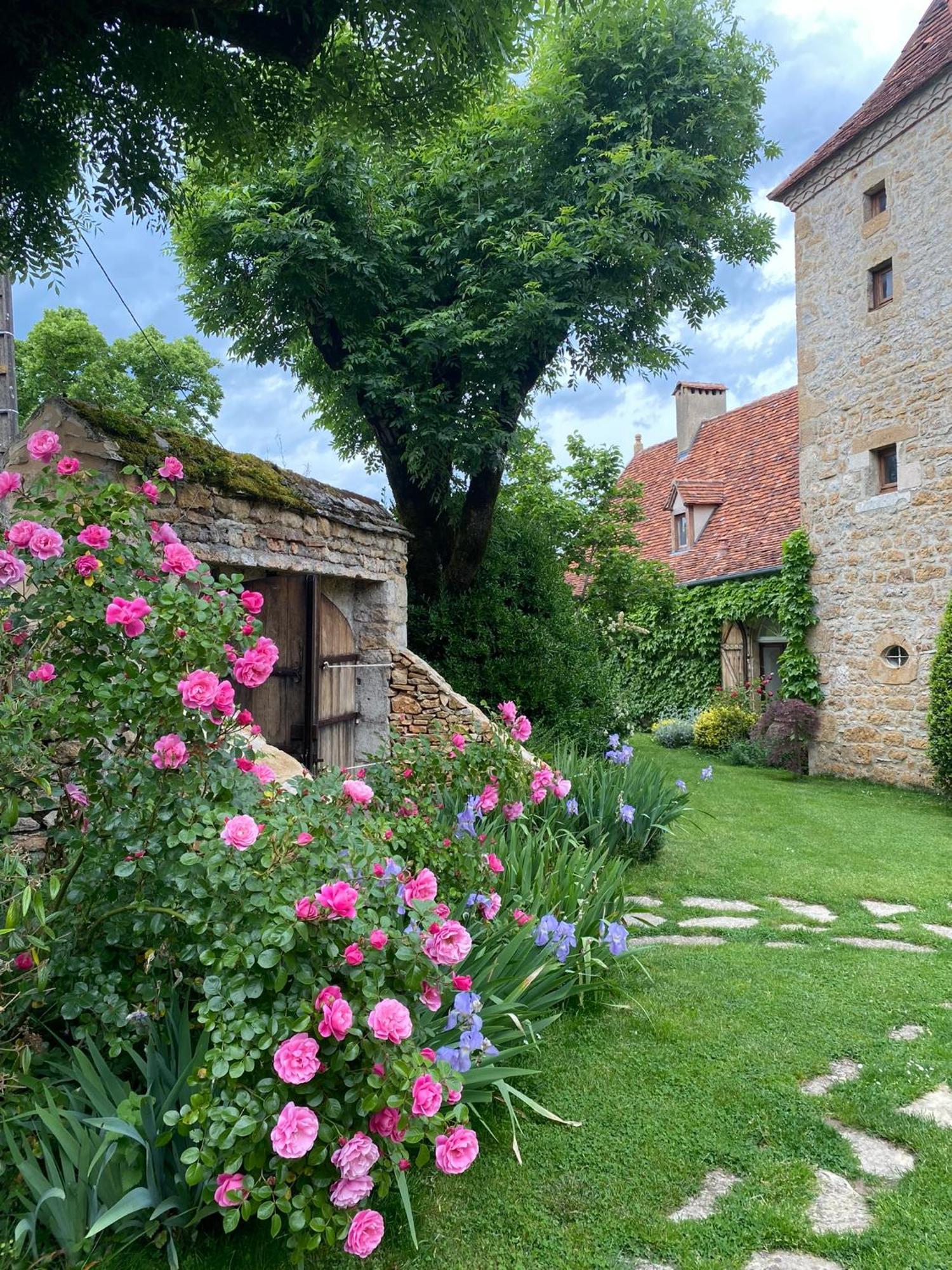 Manoir De Rieuzal Bed & Breakfast Loubressac Exterior photo