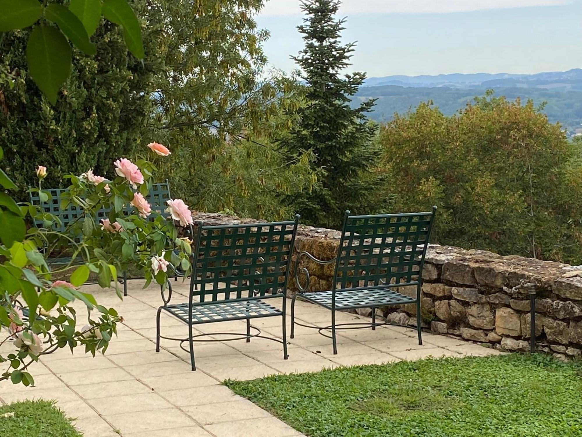 Manoir De Rieuzal Bed & Breakfast Loubressac Exterior photo